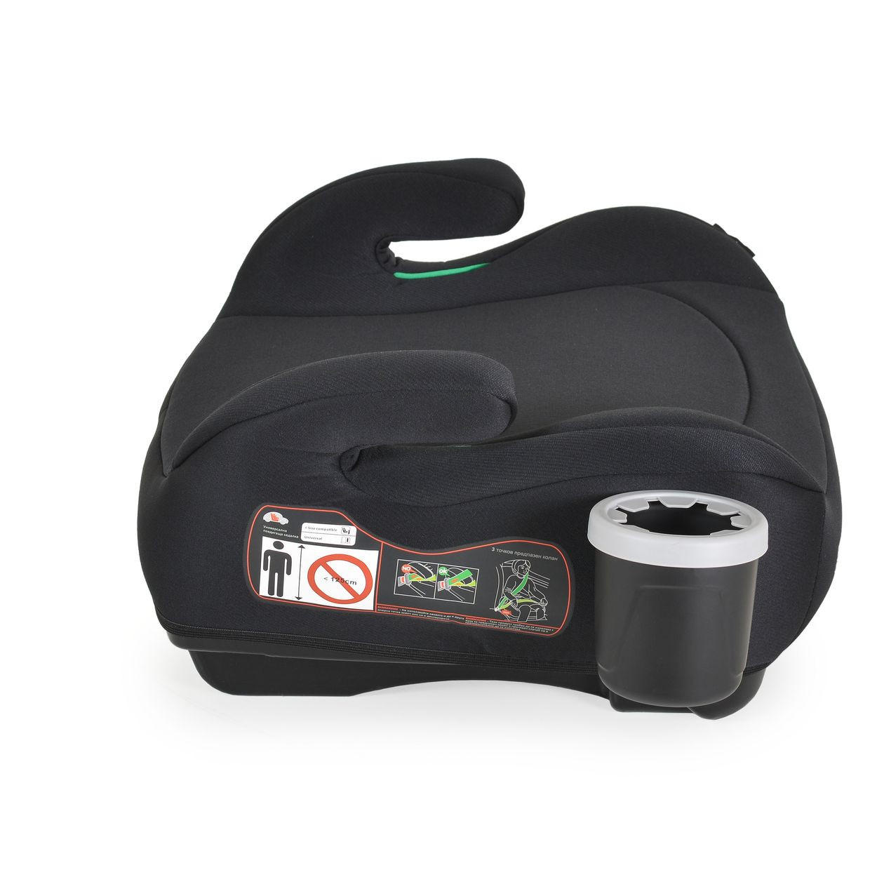 Thumbnail - Cangaroo Sitzerhöhung, Schwarz, Kunststoff, 39x22x42 cm, unisex, Baby on Tour, Kindersitze, Kindersitze