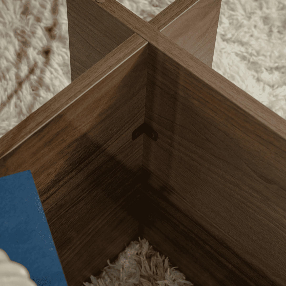 COUCHTISCH mit glasplatte noah 105/65/40 cm - Naturfarben, Holzwerkstoff (105/65/40cm) - Calicosy