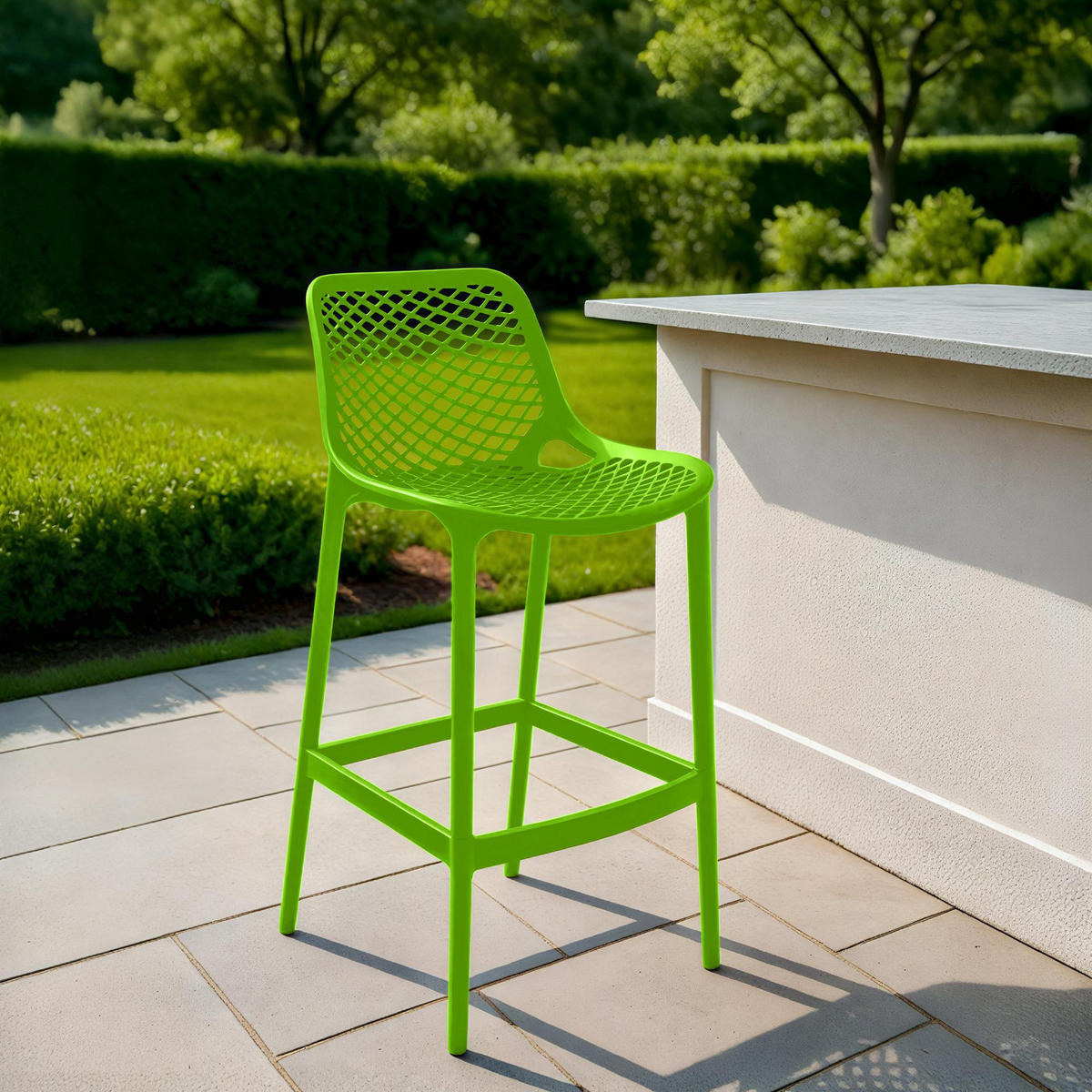 BARHOCKER Kunststoff Grün - Grün, Kunststoff (45/105/53cm) - CLP