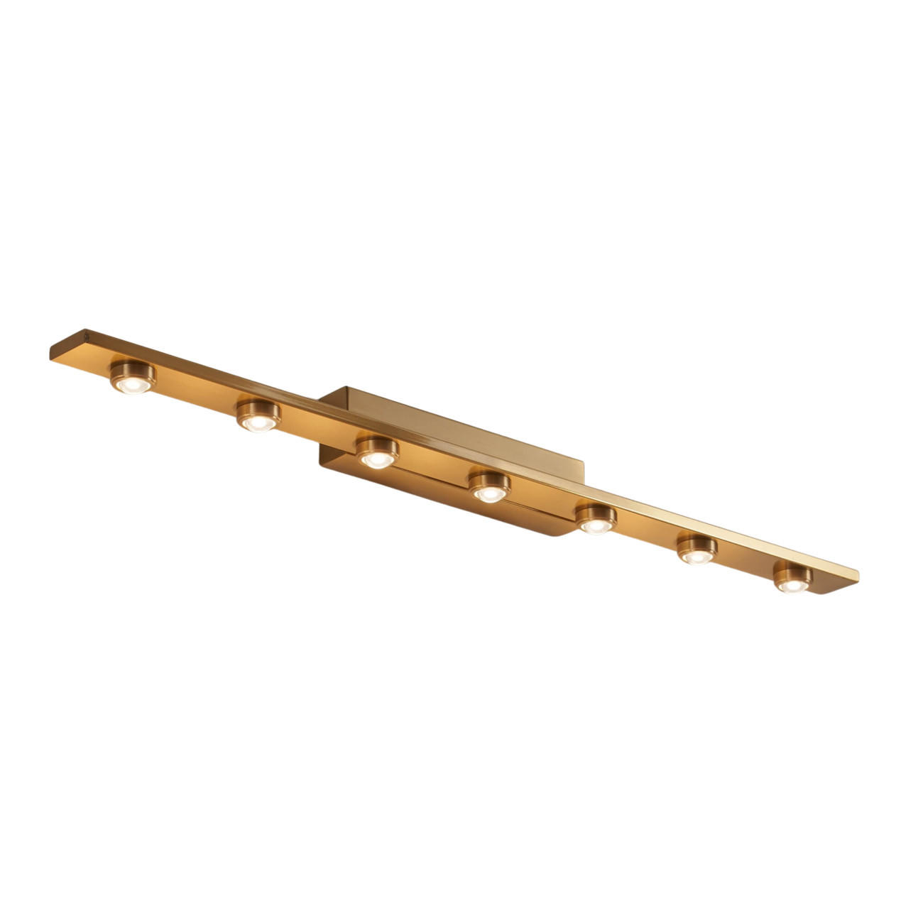WANDLEUCHTE Vasilka, Gold, 70cm - Goldfarben, Metall (7/6.5/70cm) - KOSILUM
