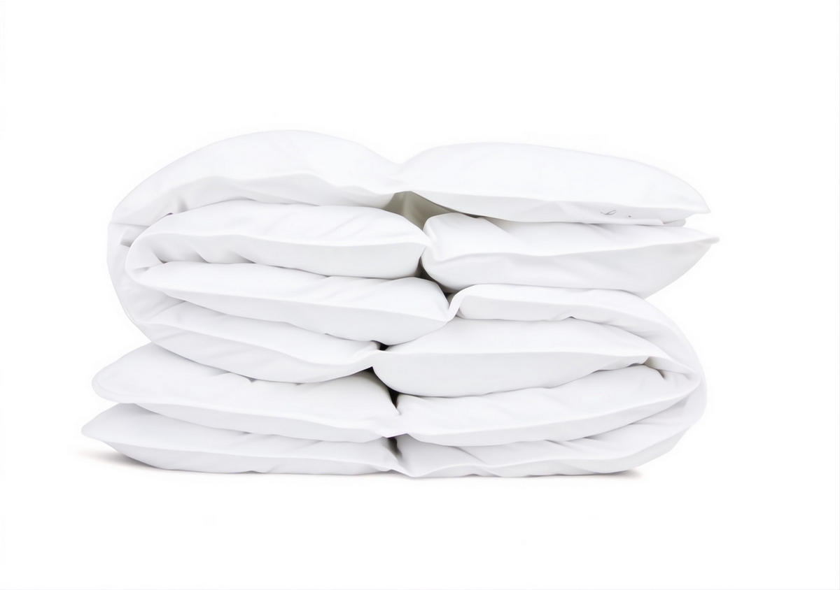 BETTDECKE LUXURY BEDDING, Daunen - Weiß, Textil (200/200cm) - WOODEK