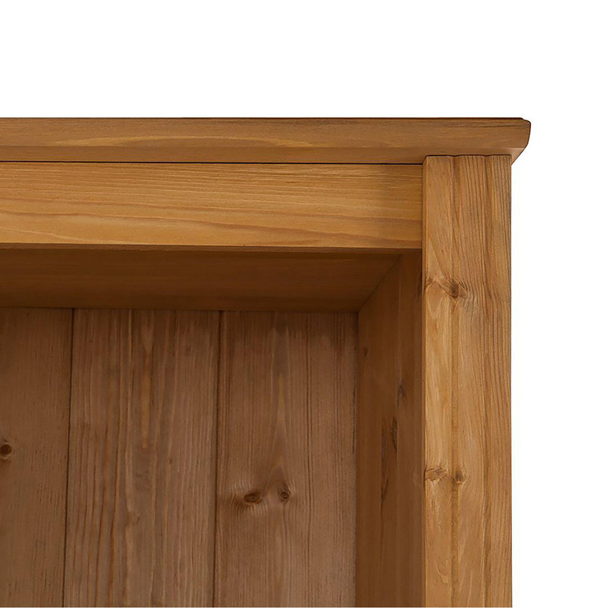 BÜCHERWAND - Kiefer massiv, Typ E - Kieferfarben, Holz (222/223/37cm) - home24