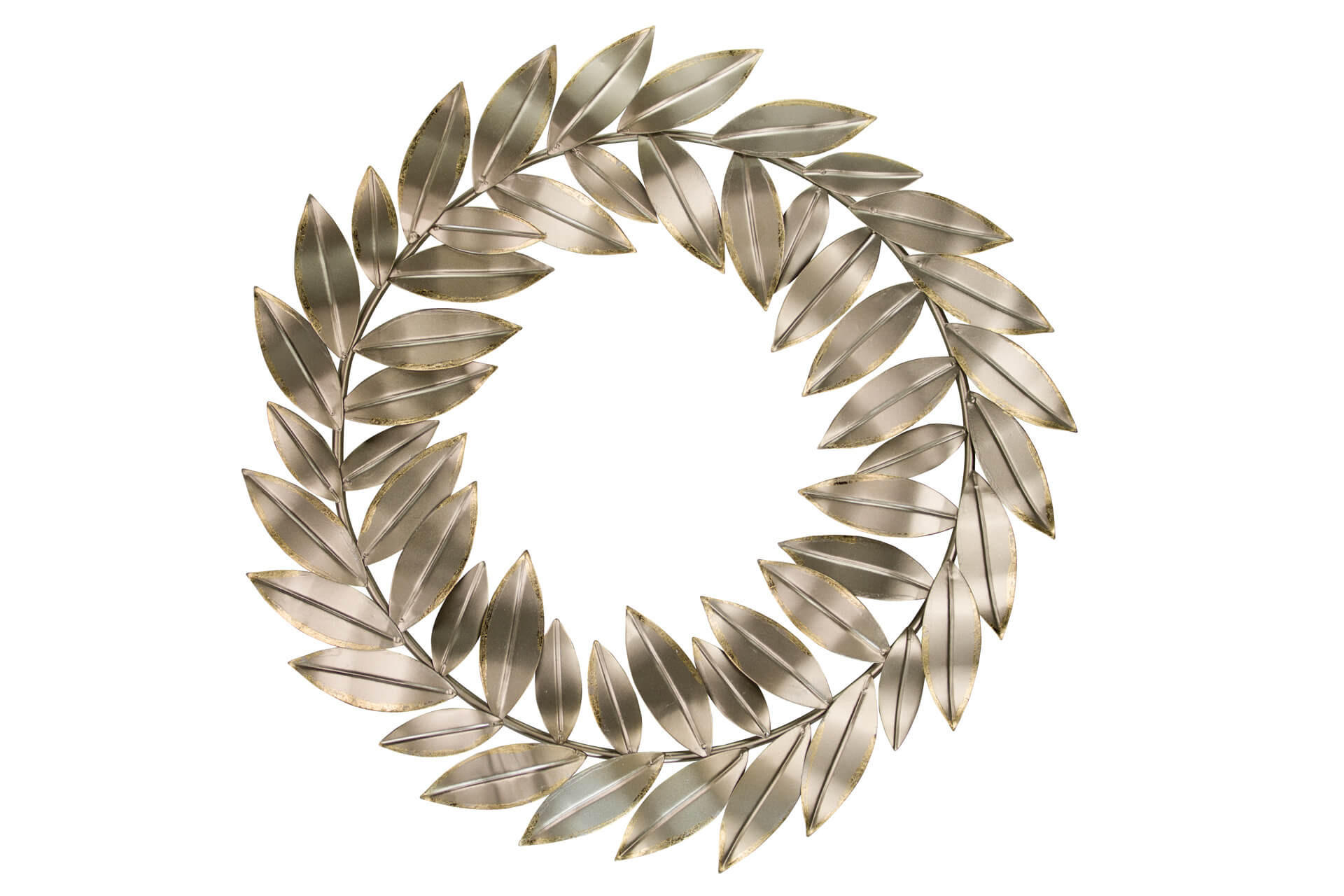 WANDDEKO Gold 59/59 cm - Goldfarben, Metall (1/59/3cm) - KUNSTLOFT