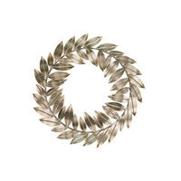 WANDDEKO Gold 59/59 cm - Goldfarben, Metall (1/59/3cm) - KUNSTLOFT