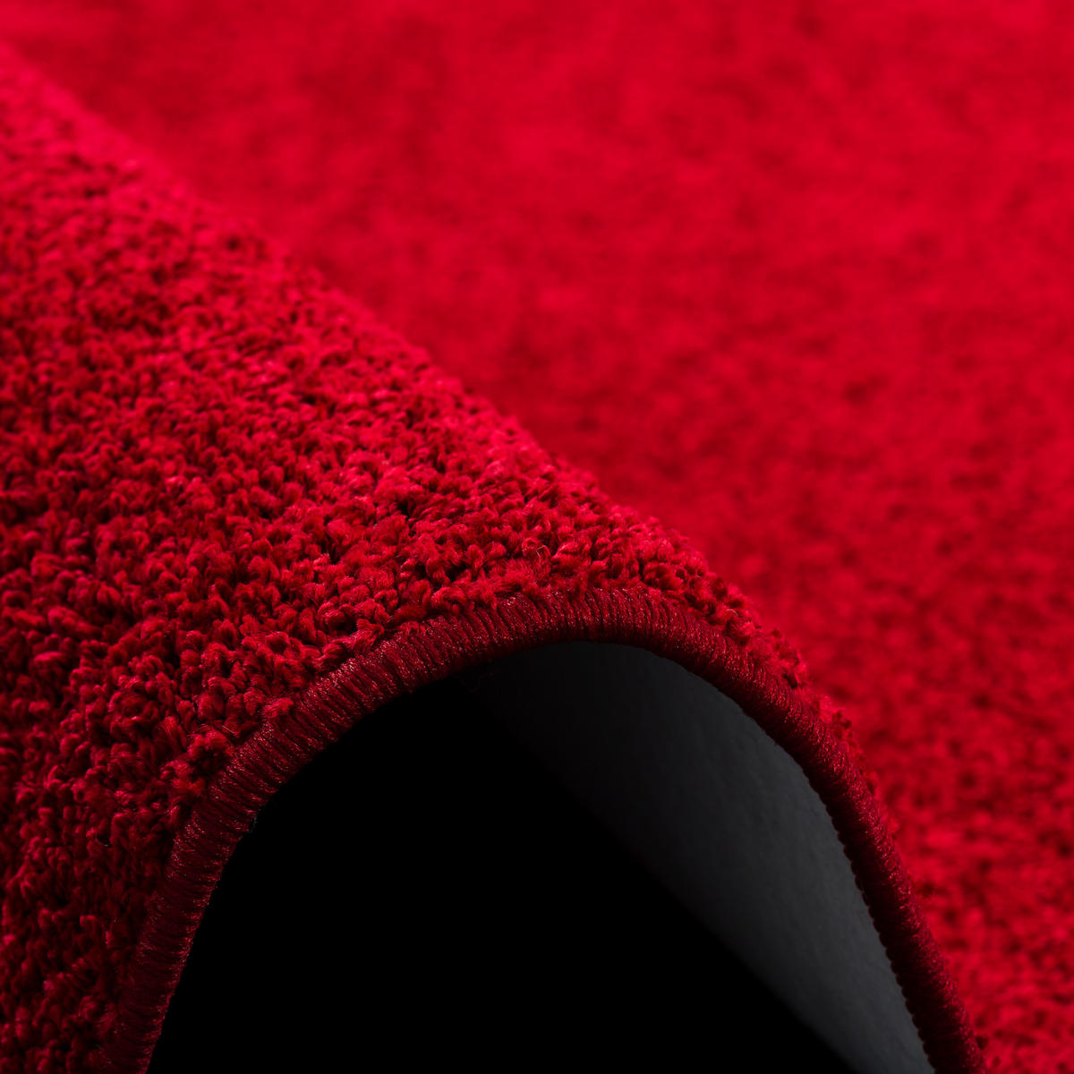 HOCHFLOR LANGFLOR TEPPICH LÄUFER COTTAGE - Rot, Textil (100/300cm) - Snapstyle