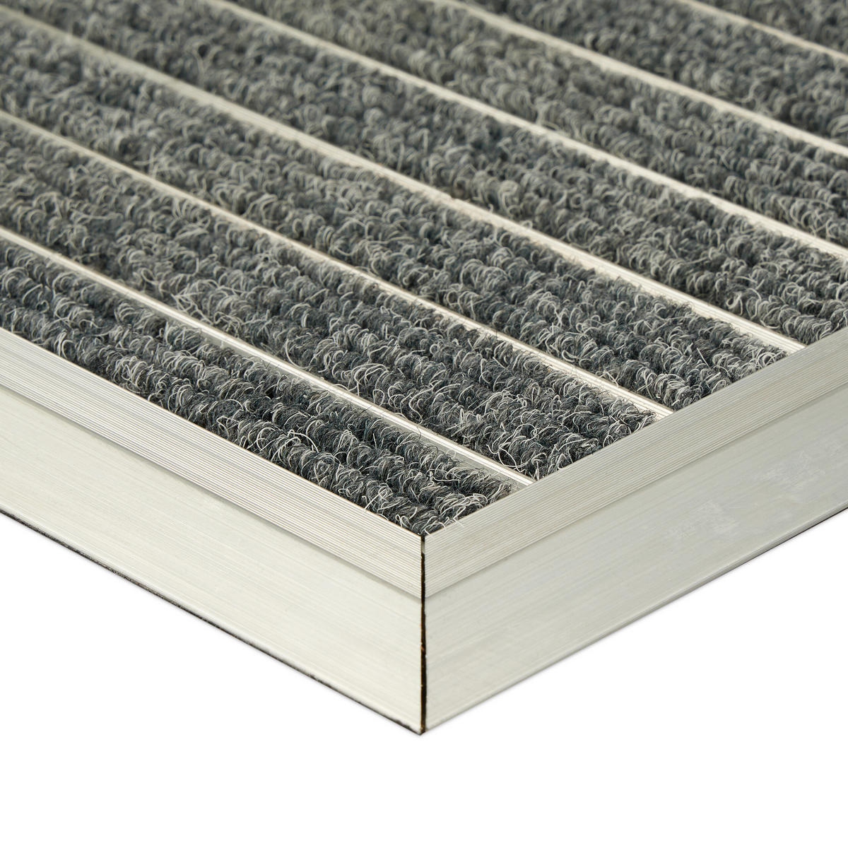 FUSSMATTE - Multicolor, Kunststoff/Metall (60/40cm) - Relaxdays