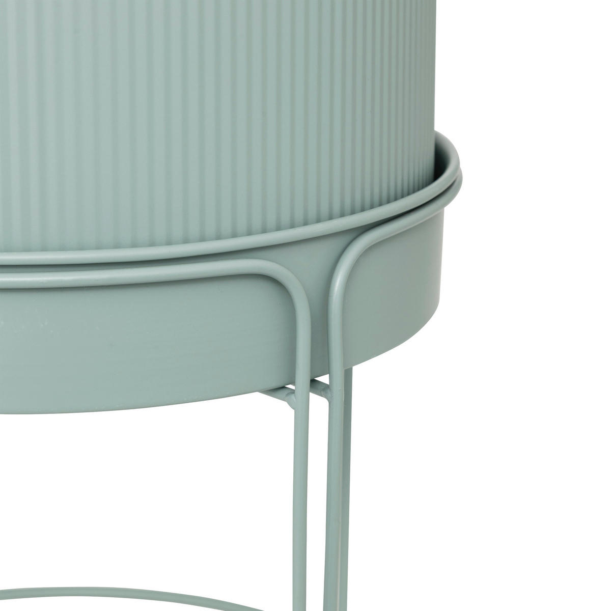 BLUMENTOPF Metall Aze Ø 30 cm 2er-Set - Grün, Metall (28.5/26/28.5cm) - Atmosphera Createur d´interieur
