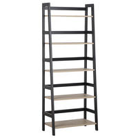 REGAL 5 Fächer Croydon - Hellbraun, Holzwerkstoff (64/163/34cm) - Beliani