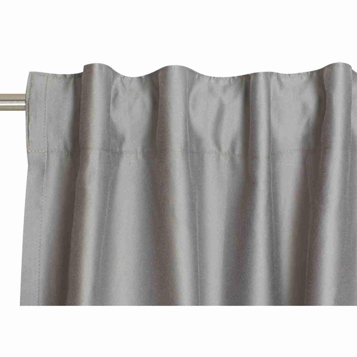 FERTIGVORHANG SOFT blickdicht - Grau, Textil (130/0.5/300cm) - Schöner Wohnen
