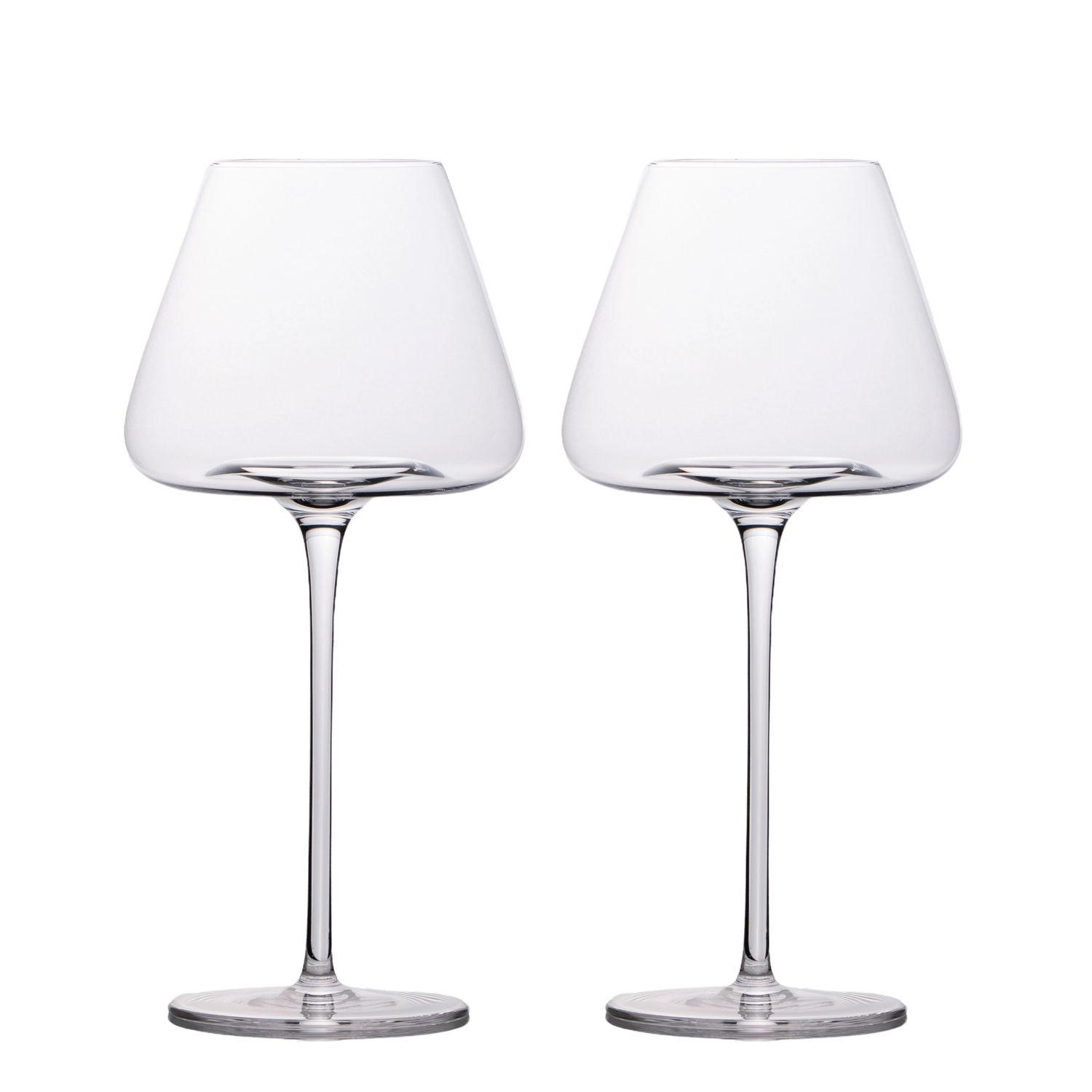 WEINGLÄSER 600 ml (2er Set) - Transparent, Glas (0.6L) - Intirilife
