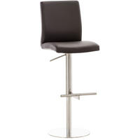 BARHOCKER Cadiz 93x40x49 cm braun - Braun, Leder (40/93/49cm) - furnicato