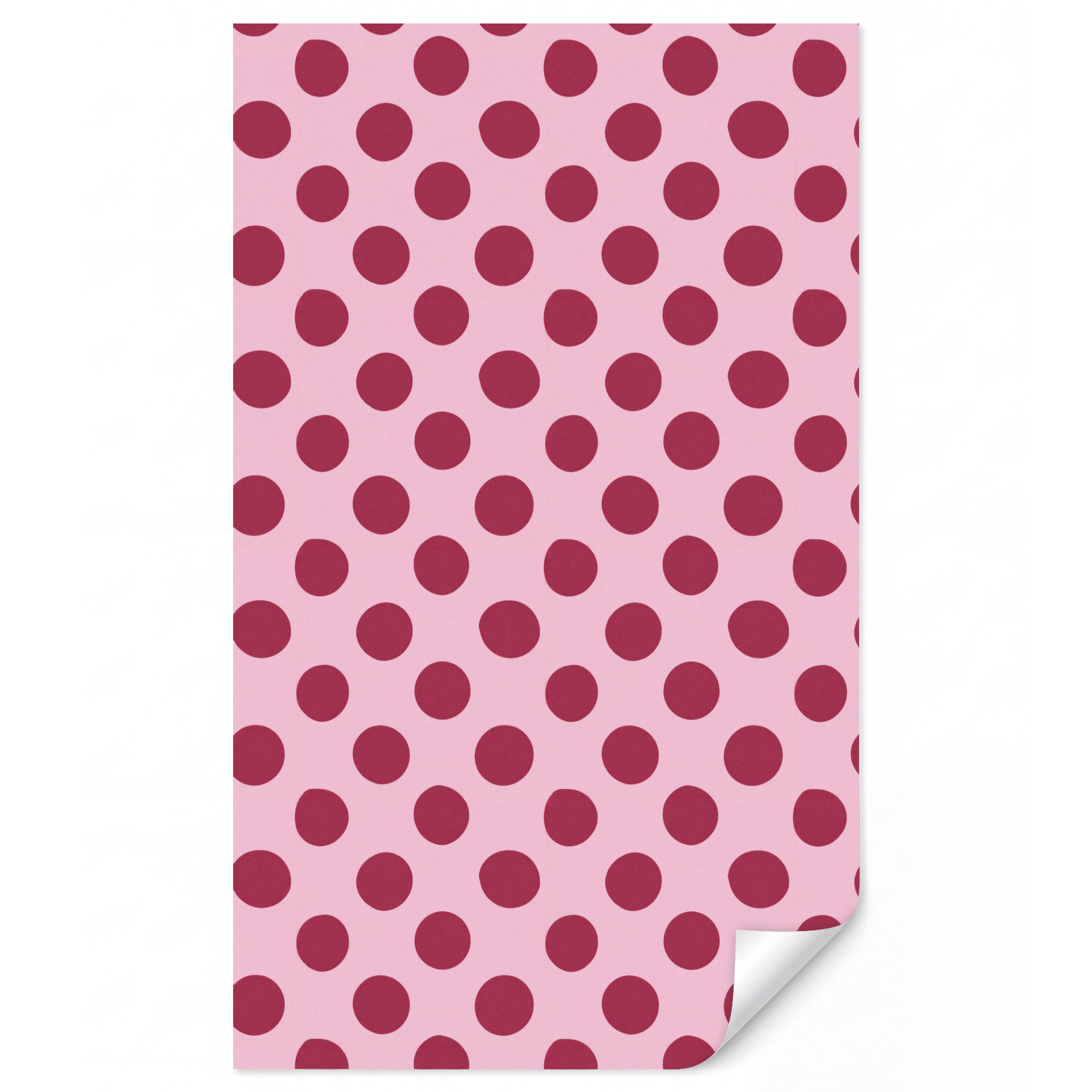 OnlyWow Kindertapete Hellrosa 140x240 cm