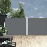 AUSZIEHBARE Seitenmarkise 140x1200 cm Anthrazit - Anthrazit, Textil (1200/140/1200cm) - furnicato