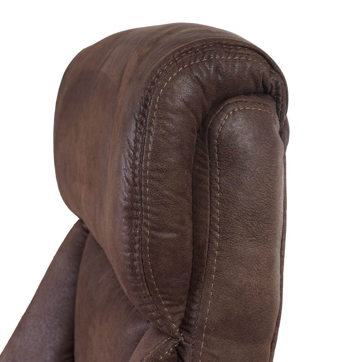 BÜROSTUHL Braun - Taupe/Braun, Textil (68/120/74cm) - Jamb