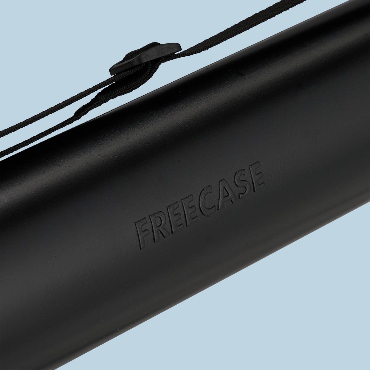 POSTERROLLE - Schwarz, Kunststoff (9/85/9cm) - Relaxdays