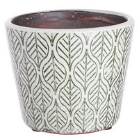 BLUMENTOPF (6er Set) Evergreen - Grün, Keramik (12cm) - Butlers