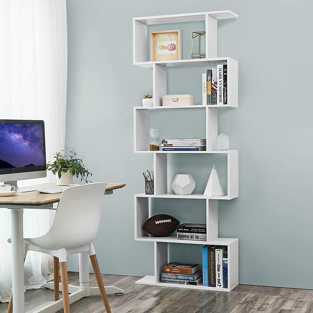 BÜCHERREGAL - Weiß, Holzwerkstoff (24/191/70cm) - Hansiro