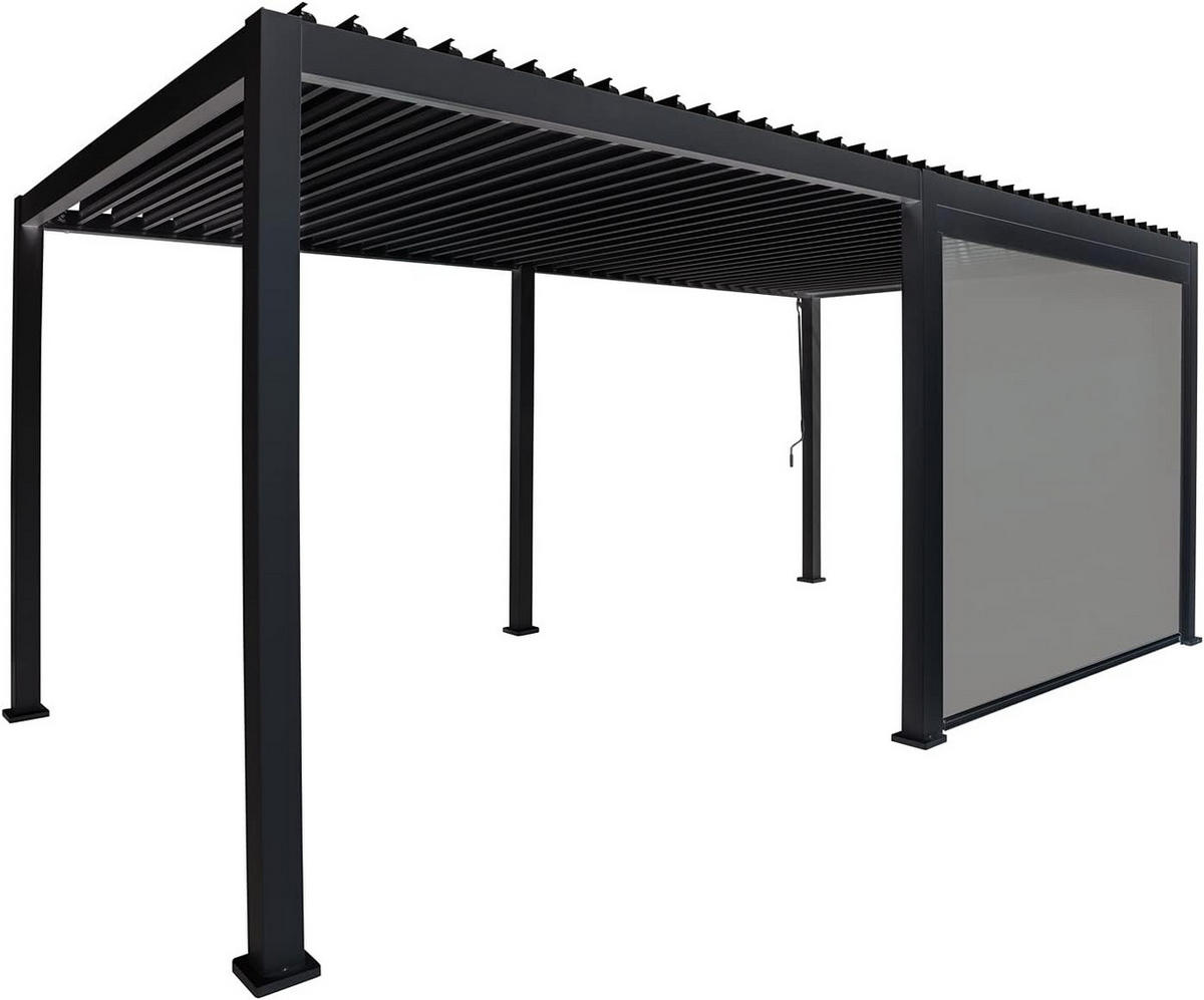PERGOLA-SONNENROLLO Mirador für 3 m Pergola Classic und Deluxe Anthrazit - Grau, Kunststoff (289.5/22.5/17cm) - Green Spirit