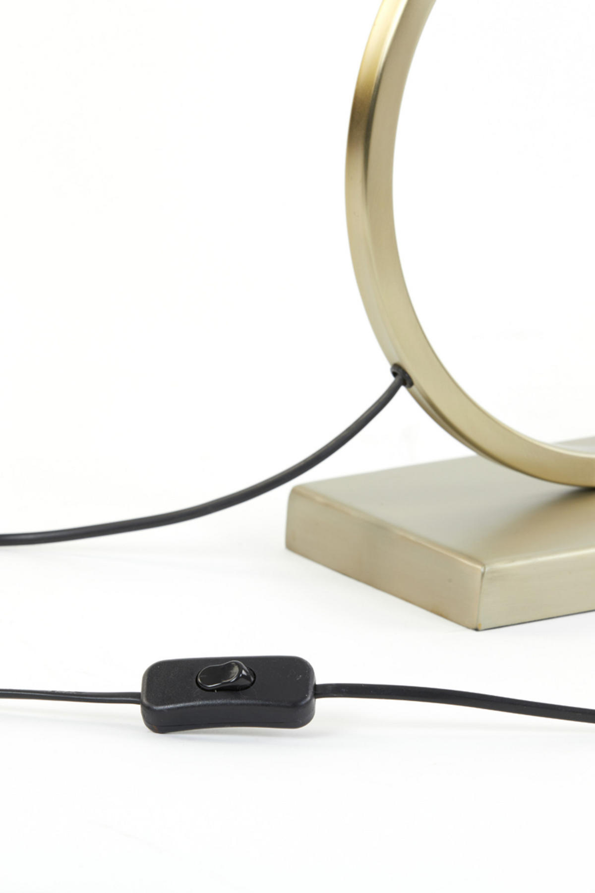 LAMPENFUSS Liva Gold Ø30/42 cm - Goldfarben, Metall (30/13/37cm) - Light & Living
