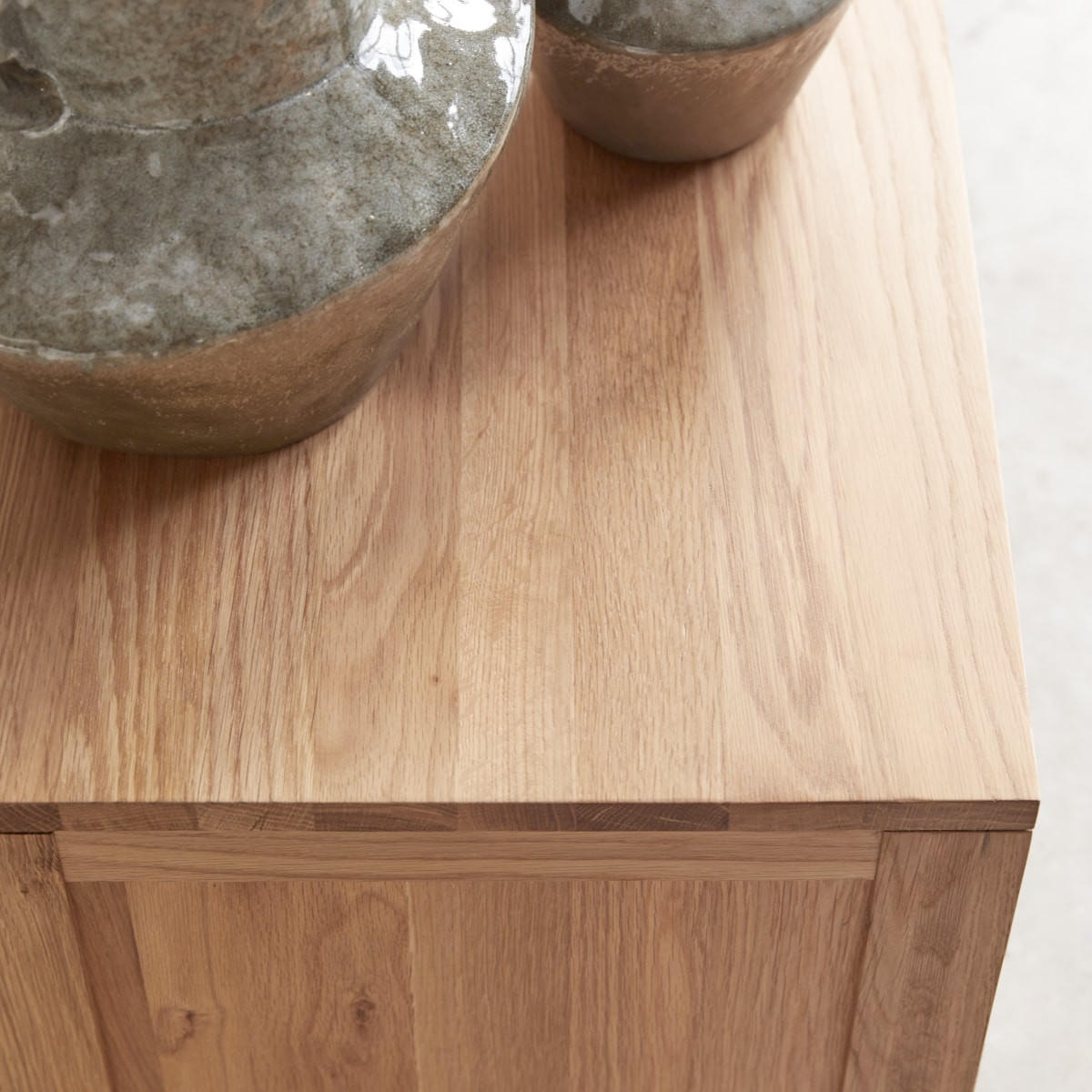 TV-SCHRANK Oliver Natur aus Eiche - Naturfarben, Holz (200/50/45cm) - Tikamoon