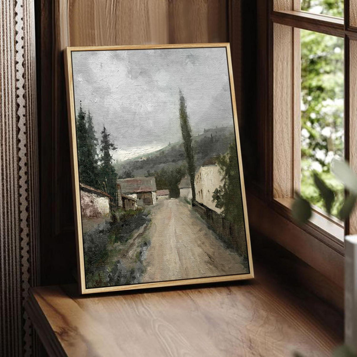 LEINWANDBILD mit Holzrahmen 30 x 40 cm - Multicolor, Holz (30/0.5cm)
