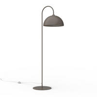 STEHLEUCHTE - Graubraun, Metall (40/40/170cm) - Lumicom