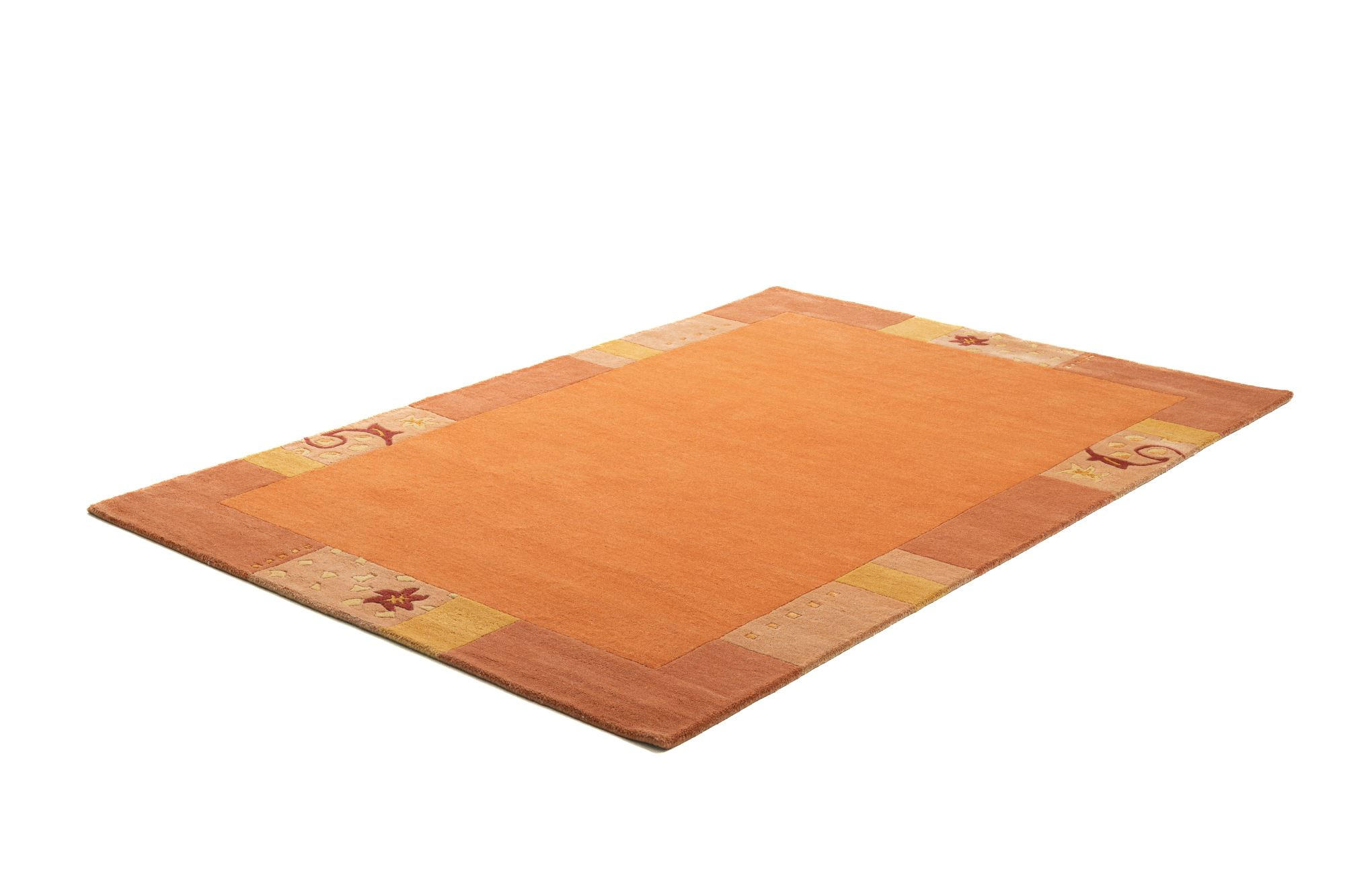 HANDTUFTTEPPICH Royal Ganges 240x340 cm - Terra cotta, Textil (240/340cm) - THEKO