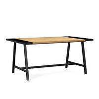 ESSTISCH Caracas Eiche-Optik, 160 cm - Eichefarben, Holzwerkstoff (80/160/75cm) - VS Venta-stock