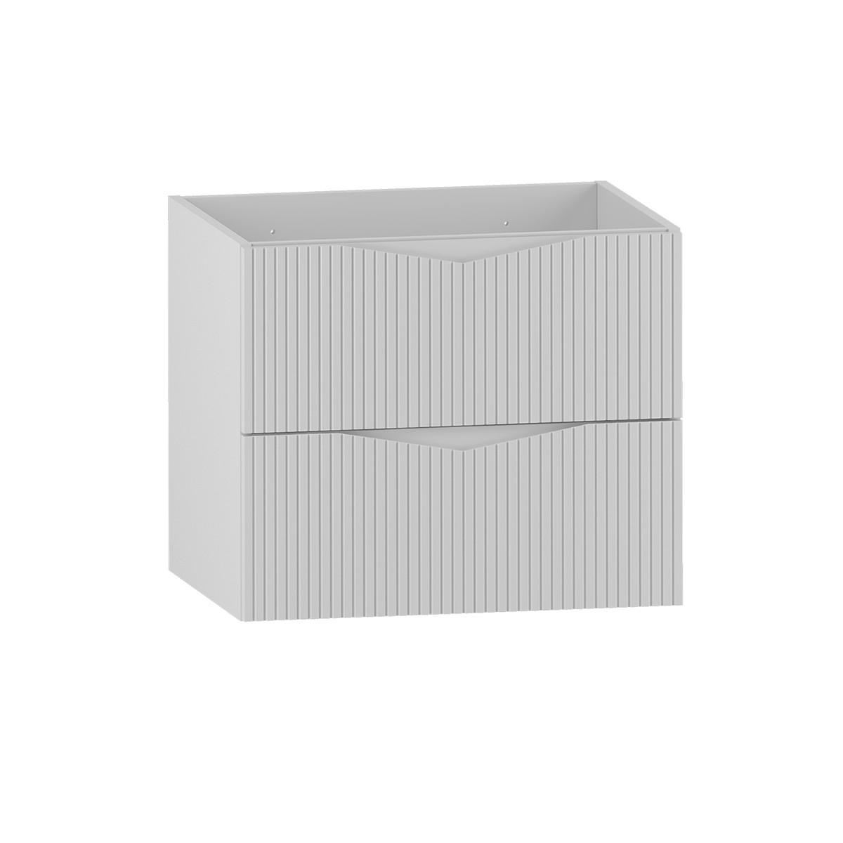 WASCHTISCHUNTERSCHRANK 60cm Tao Weiß - Weiß, Holzwerkstoff (60/50/46.5cm) - Petits-meubles