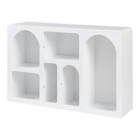 SIDEBOARD Vågå - Weiß, Holzwerkstoff (30/70/110cm) - [en.casa]