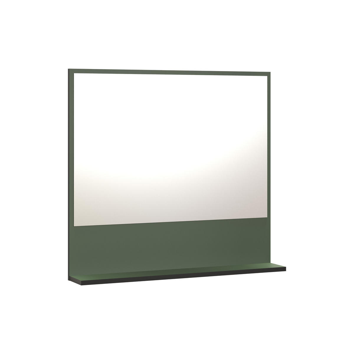 WANDSPIEGEL PureBliss Grün - Grün, Holzwerkstoff (80/74/14cm) - Trendteam