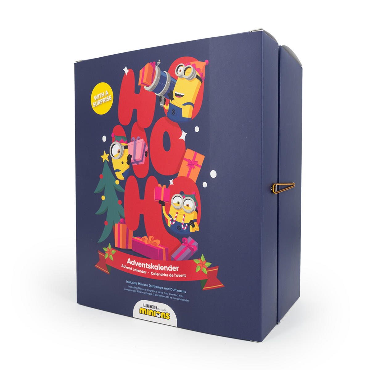 ADVENTSKALENDER Minions Duftlampenset - Weiß, Naturmaterialien/Keramik (22/27/14cm)