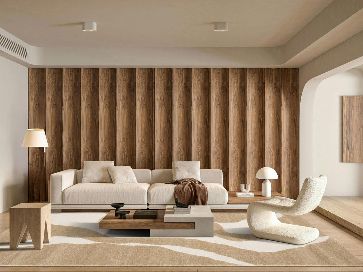 TEPPICH sehr weich mit Relief-Effekt bruin - Braun, Textil (200/290cm) - AFK Living