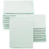 WASCHHANDSCHUH, 20er-Set, 16x22 cm, 80% Baumwolle, 20% Polyester, Grün - Grün, Naturmaterialien (16/22cm) - Zollner