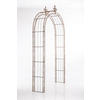 ROSENBOGEN Metall Antik Braun - Braun, Metall (148/260/34.5cm) - CLP