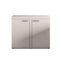 SIDEBOARD Spacoro 2D Beige 97,2/82/40,3 cm – Schmale Kommode Eleganz für Ihr Zuhause - Beige, Holzwerkstoff/Kunststoff (97/82/40cm) - AX Living