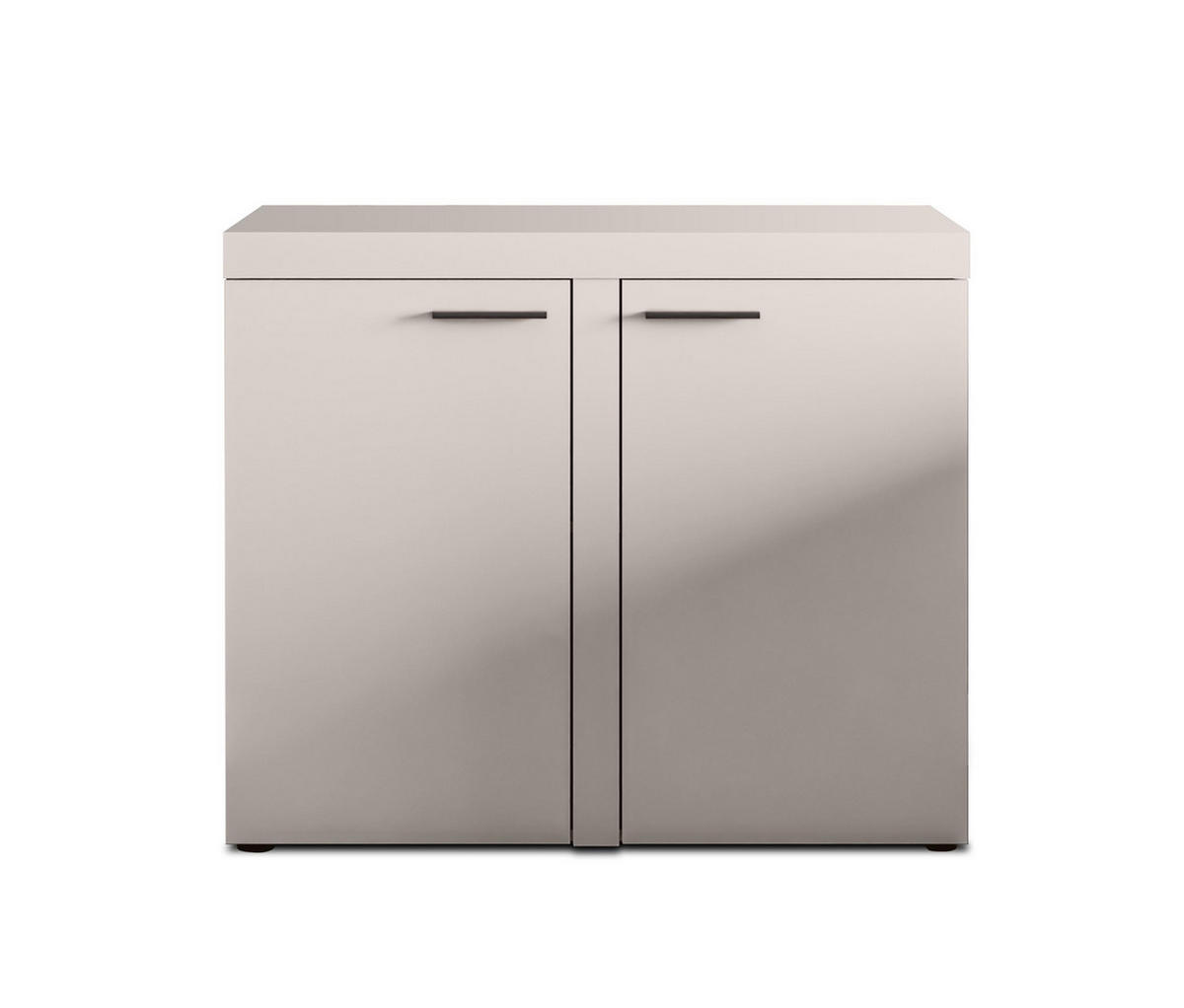 SIDEBOARD Spacoro 2D Beige 97,2/82/40,3 cm – Schmale Kommode Eleganz für Ihr Zuhause - Beige, Holzwerkstoff/Kunststoff (97/82/40cm) - AX Living