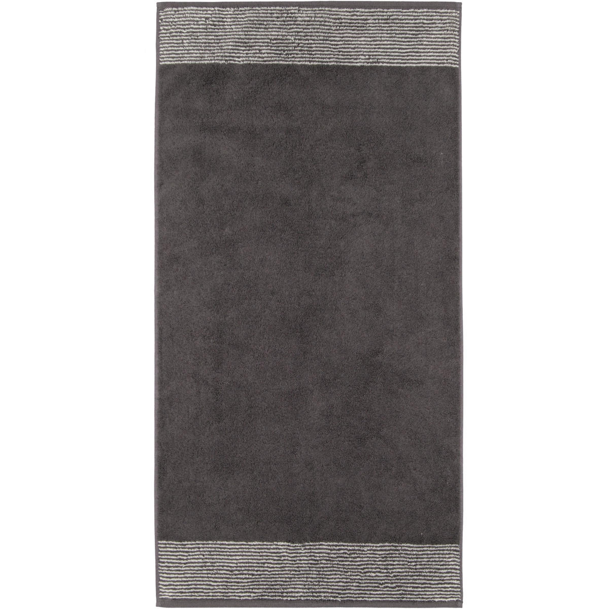 HANDTUCH Frottee in Grau 50 x 100 cm - Anthrazit, Naturmaterialien (100/50cm) - Cawoe