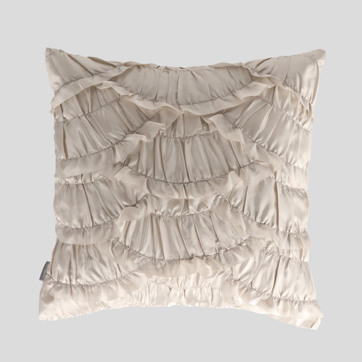 KISSENBEZUG Shellio - Hellgrau, Textil (45/45cm) - home&you
