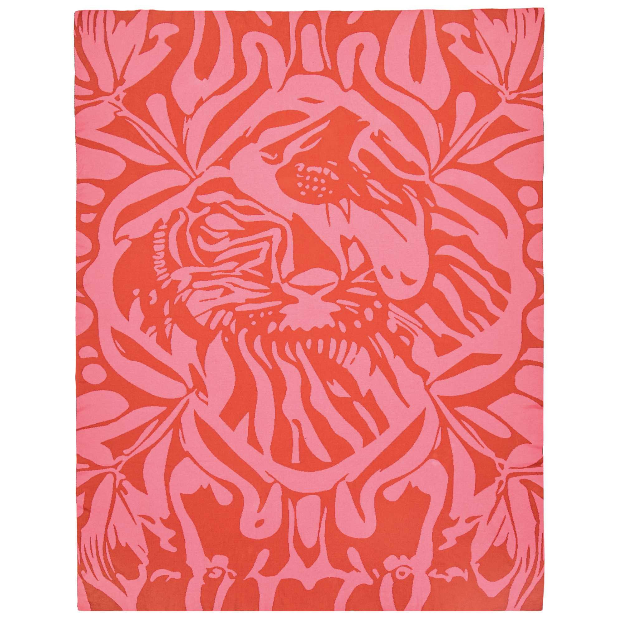 WOHNDECKE TIGER - Pink, Textil (130/170cm) - Sportalm Kitzbühel