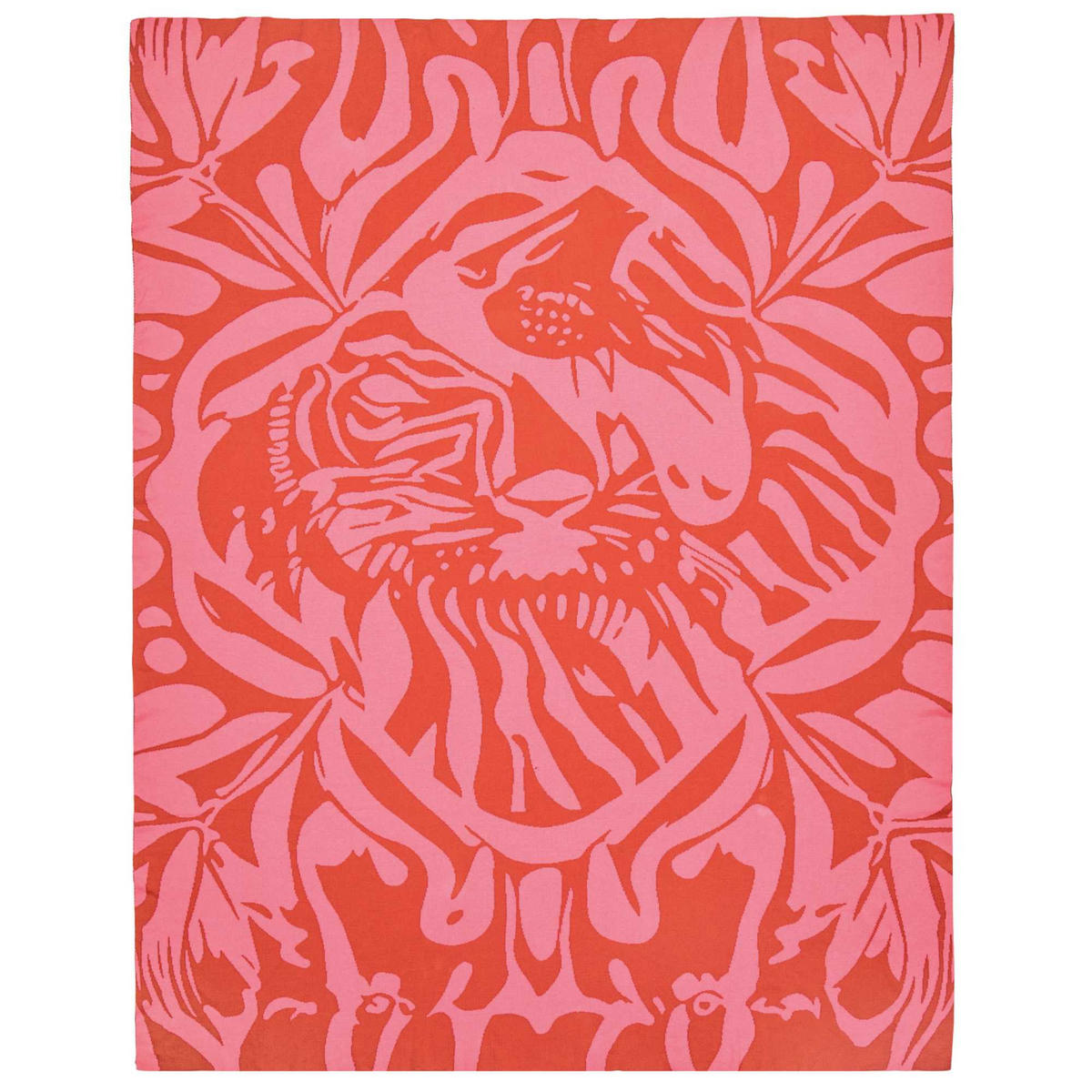 WOHNDECKE TIGER - Pink, Textil (130/170cm) - Sportalm Kitzbühel