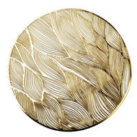 TISCHSET Mandy Gold 38/38 cm Kunstoff - Goldfarben, Kunststoff (38/38cm) - Mondex