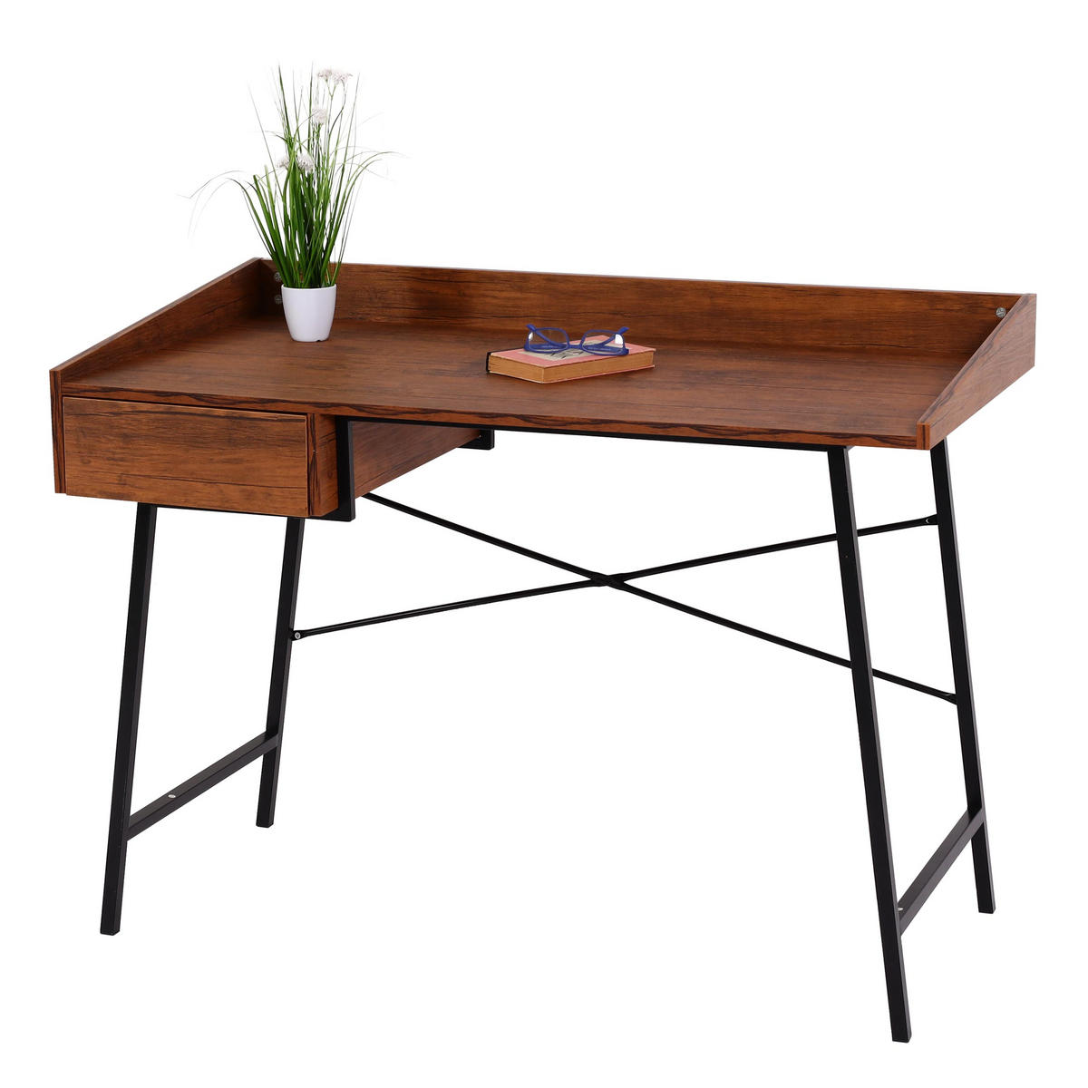 KONSOLENTISCH eckig Braun - Braun, Holz (60/114/98cm) - MCW