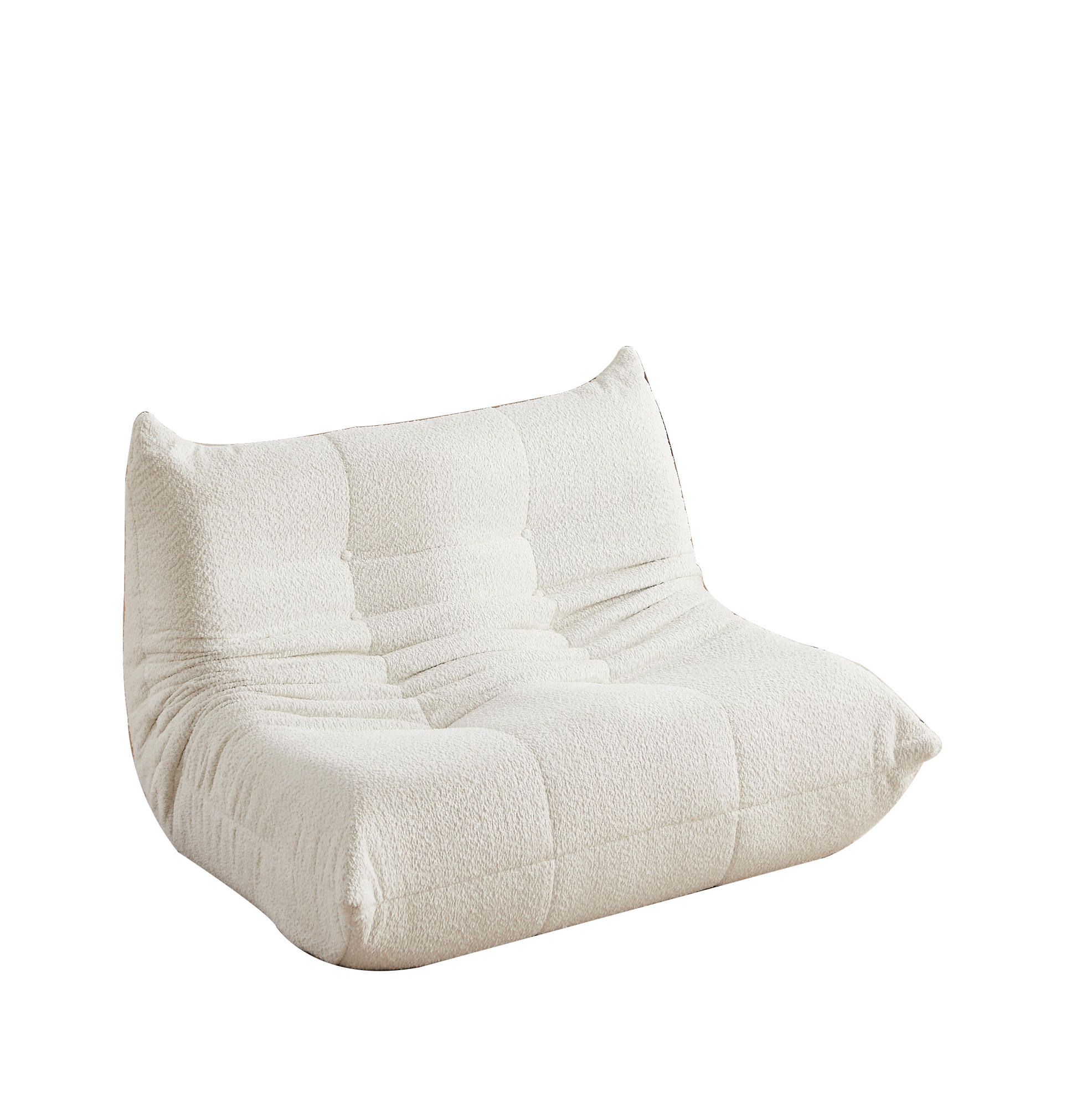 Beauniv Sofa Beige 99x83x127 cm
