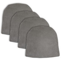 SITZKISSEN AZARA 4ER-SET - Grau, Textil (44/44/2cm) - IDIMEX