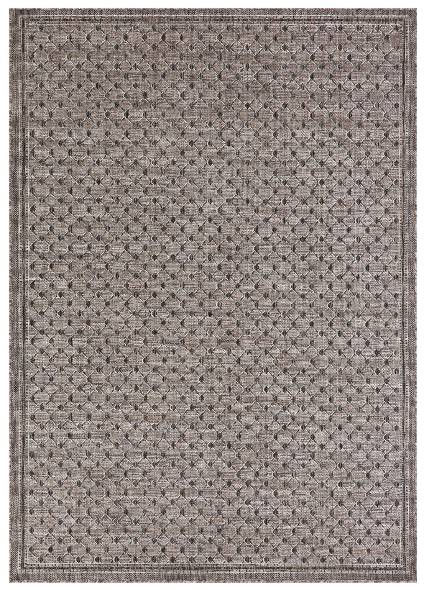 TEPPICH MELISSA BRAUN 90/150 cm - Braun, Textil (90/150cm) - Tapiso
