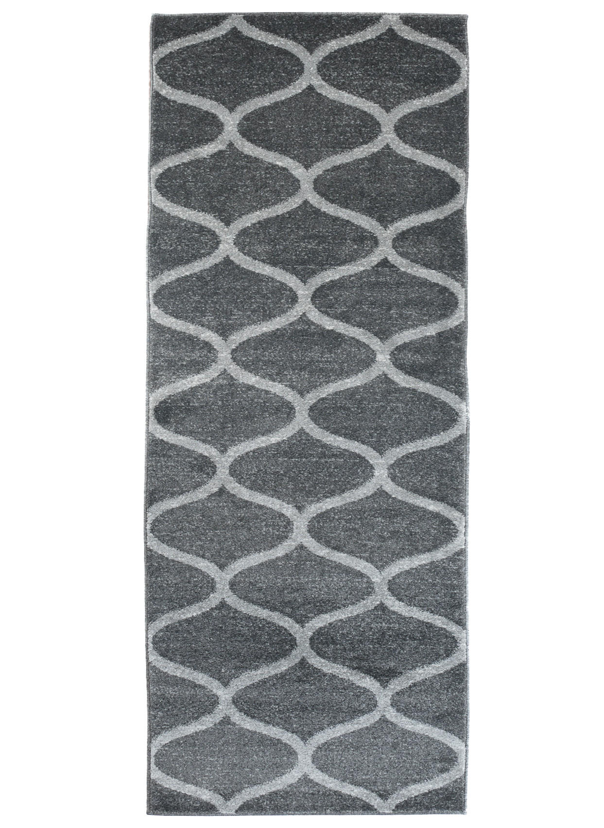 TEPPICHLÄUFER SARI dunkelgrau orientalisch 120/500 cm - Dunkelgrau, Textil (120/500cm) - Tapiso