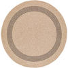 OUTDOORTEPPICH Rund Jute-Optik Ø 100 cm Beige - Beige, Kunststoff/Textil (100/100cm) - LIVABLISS