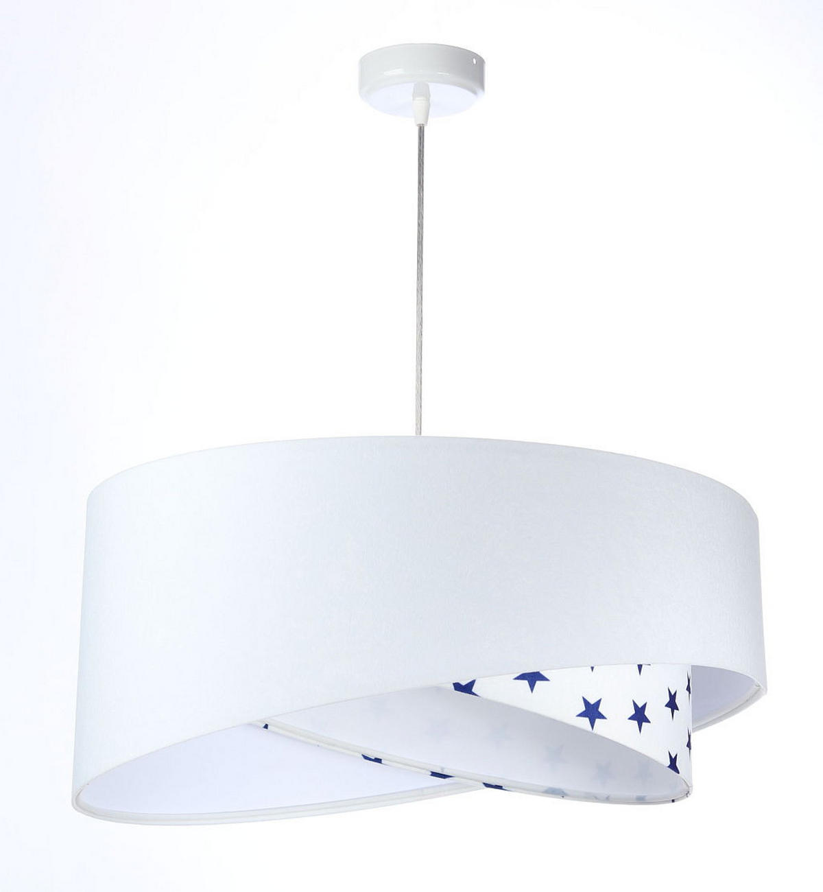 HÄNGELEUCHTE Weiß 50/23 cm - Weiß, Kunststoff (50/1/23cm) - ONZENO