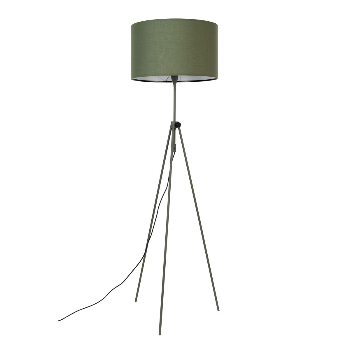 STEHLAMPE Lesley mit Stativ Grün - Grün, Metall (59/59/154cm) - Zuiver